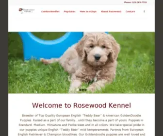 Goldendoodlepuppies.net(Rosewood Kennel) Screenshot