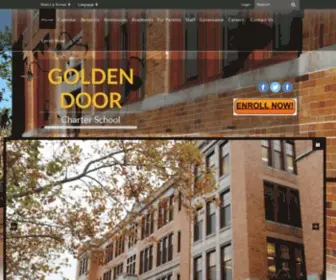 Goldendoorschool.org(The Golden Door Charter School) Screenshot