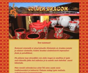 Goldendragon.ee(GOLDEN DRAGON) Screenshot