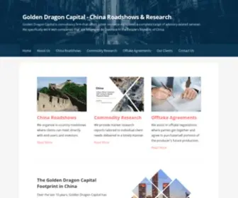 Goldendragoncapital.com(Golden Dragon Capital) Screenshot
