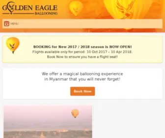 Goldeneagleballooning.com(Golden Eagle Ballooning) Screenshot