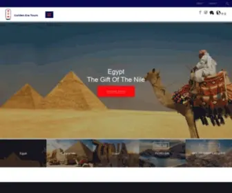 Goldeneratours.com(Golden Era Tours travel agency and a tour operator) Screenshot