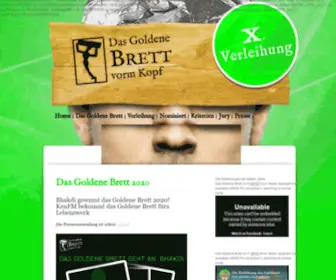 Goldenesbrett.guru(Das Goldene BrettDer Negativpreis) Screenshot