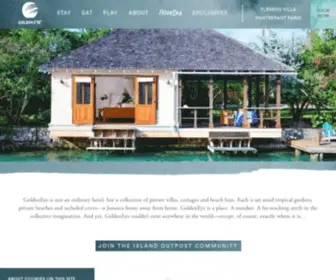 Goldeneye.com(Luxury Resort in Jamaica) Screenshot
