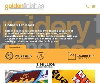 Goldenfinishes.com(Golden Finishes) Screenshot