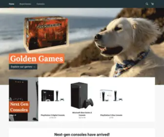 Goldengameshop.com(Golden Games) Screenshot