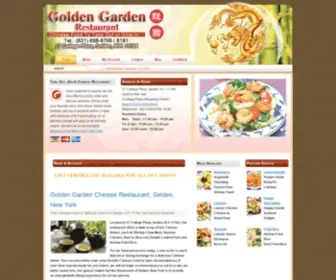 Goldengardenselden.com(Golden Garden Chinese Restaurant) Screenshot