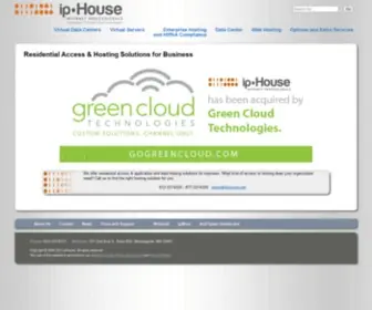 Goldengate.net(IpHouse // Hosting Solutions for Businesses) Screenshot