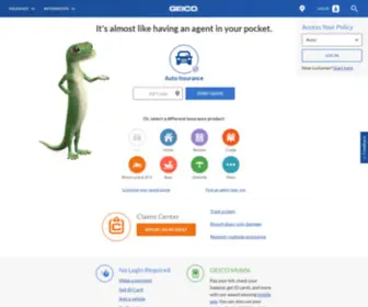 Goldengecko.com(An Insurance Company For Your Car And More) Screenshot