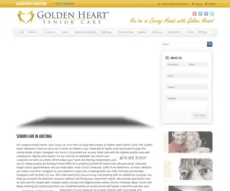 Goldenheartaz.com(In Home Health Care Agency Sun City AZ) Screenshot