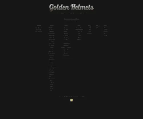 Goldenhelmets.fr(Golden Helmets) Screenshot
