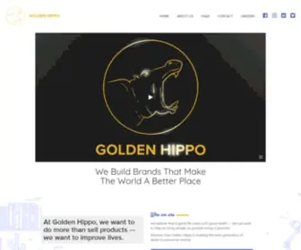 Goldenhippo.com(Golden Hippo) Screenshot