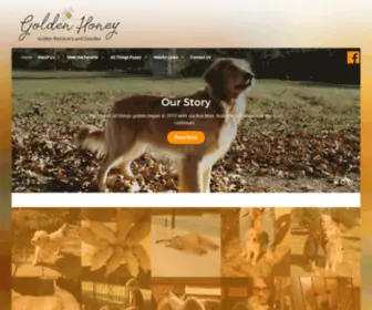 Goldenhoneykennel.com(Golden Honey Kennel) Screenshot