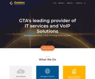 Goldenis.com(Trusted IT Advisors) Screenshot