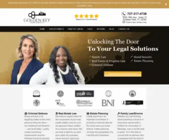 Goldenkeylawgroup.com(Petersburg Family Law & Real Estate Attorneys) Screenshot