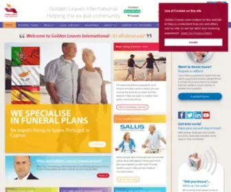 Goldenleavesinternational.com(Funeral Plans For Expatriates) Screenshot