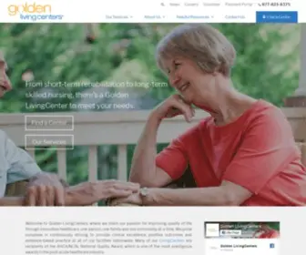 Goldenliving.com(Nursing Home Care) Screenshot
