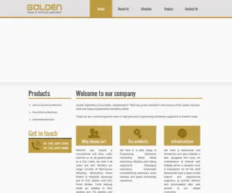 Goldenmachinery.com(Golden Machinex Corporation) Screenshot