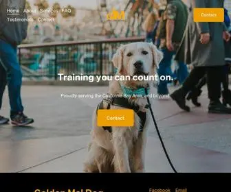 Goldenmaldogtraining.com(Golden Mal Dog Training) Screenshot