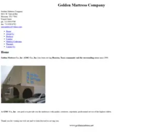 Goldenmattress.net(Golden Mattress Company) Screenshot