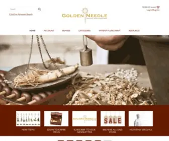 Goldenneedleonline.com(Golden Needle Acupuncture) Screenshot
