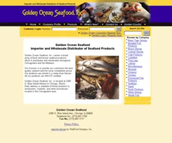 Goldenoceanseafood.com(Golden Ocean Seafood) Screenshot