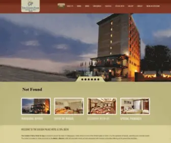 Goldenpalmshoteldelhi.com Screenshot