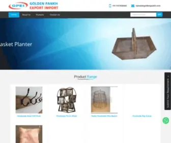 Goldenpankh.co.in(Handmade Angel Candle Holder Manufacturer exporter Supplier in Moradabad) Screenshot
