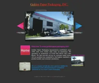 Goldenpaperpackaging.com(Goldenpaperpackaging) Screenshot