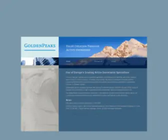 Goldenpeakscapital.com(GoldenPeaks Capital) Screenshot