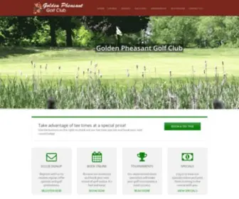 Goldenpheasantgc.com(Golden Pheasant Golf Club) Screenshot