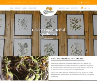 Goldenpoppyherbs.com(Golden Poppy) Screenshot