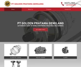 Goldenpratama.com(PT GOLDEN PRATAMA GEMILANG) Screenshot