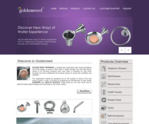 Goldenreed.in(Golden Reed Overseas) Screenshot