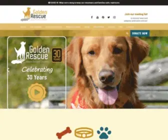 Goldenrescue.ca(Golden Rescue) Screenshot