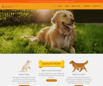 Goldenretrievals.org(Rescue) Screenshot