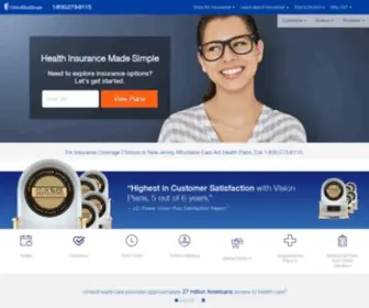 Goldenrule.com(Health insurance made simple) Screenshot