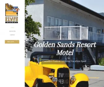 Goldensandspenticton.com(Golden Sands Resort) Screenshot