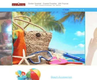 Goldenseashell.com(Surf Shop) Screenshot