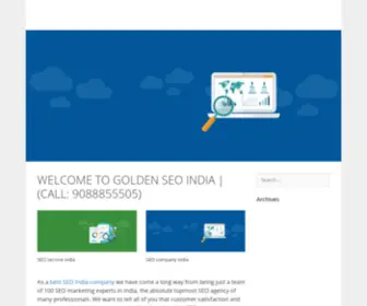 Goldenseo.in(#SEO Company in INDIA) Screenshot