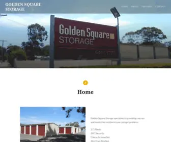 Goldensquarestorage.com.au(GOLDEN SQUARE STORAGE) Screenshot