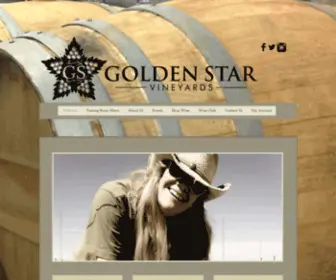 Goldenstarvineyards.com(Golden Star Vineyards) Screenshot