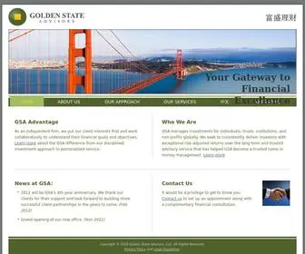 Goldenstateadvisors.com(Golden State Advisors) Screenshot