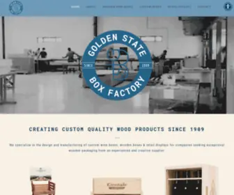 Goldenstateboxfactory.com(Golden State Box Factory) Screenshot