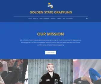 Goldenstategrappling.com(Golden State Grappling) Screenshot