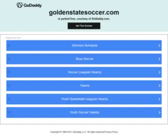 Goldenstatesoccer.com(Goldenstatesoccer) Screenshot