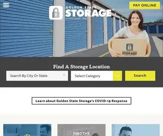 Goldenstatestorage.com(Golden State Storage Provides Clean Storage Units) Screenshot