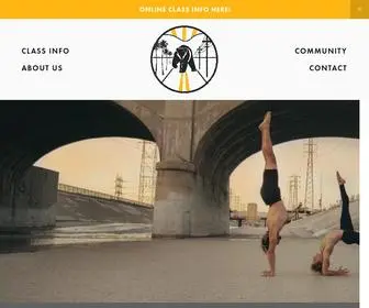 Goldenstateyogastudio.com(Golden State Yoga) Screenshot