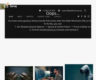 Goldensurvey.org(World Class Hacking Agency) Screenshot