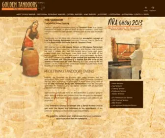 Goldentandoors.com(Restaurant Tandoor) Screenshot
